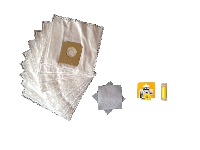 10-Pack Y104/s Vacuum Bags - Compatible With Swirl Y104 - Includes Filters