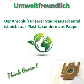 10 Staubsaugerbeutel für Miele S 227i