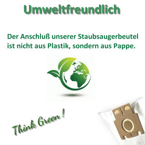 10 Staubsaugerbeutel für Miele S 143