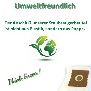 10 Staubsaugerbeutel für AFK BS-700W.334.74NE