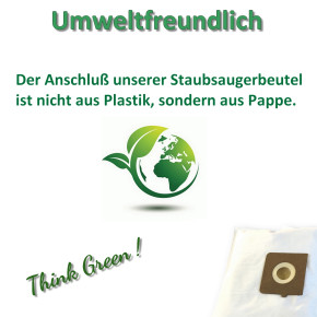 10 Staubsaugerbeutel für Rowenta Compacteo Ergo RO 1733